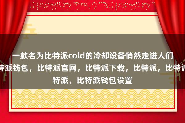 一款名为比特派cold的冷却设备悄然走进人们的视线比特派钱包，比特派官网，比特派下载，比特派，比特派钱包设置