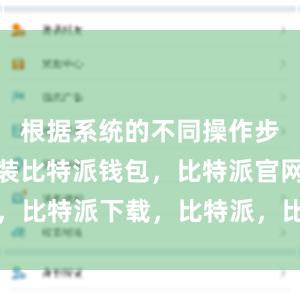 根据系统的不同操作步骤进行安装比特派钱包，比特派官网，比特派下载，比特派，比特派钱包设置