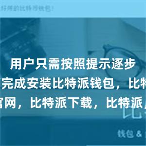 用户只需按照提示逐步操作即可完成安装比特派钱包，比特派官网，比特派下载，比特派，比特派钱包设置